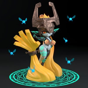 Resin Printed NSFW Midna Figurine