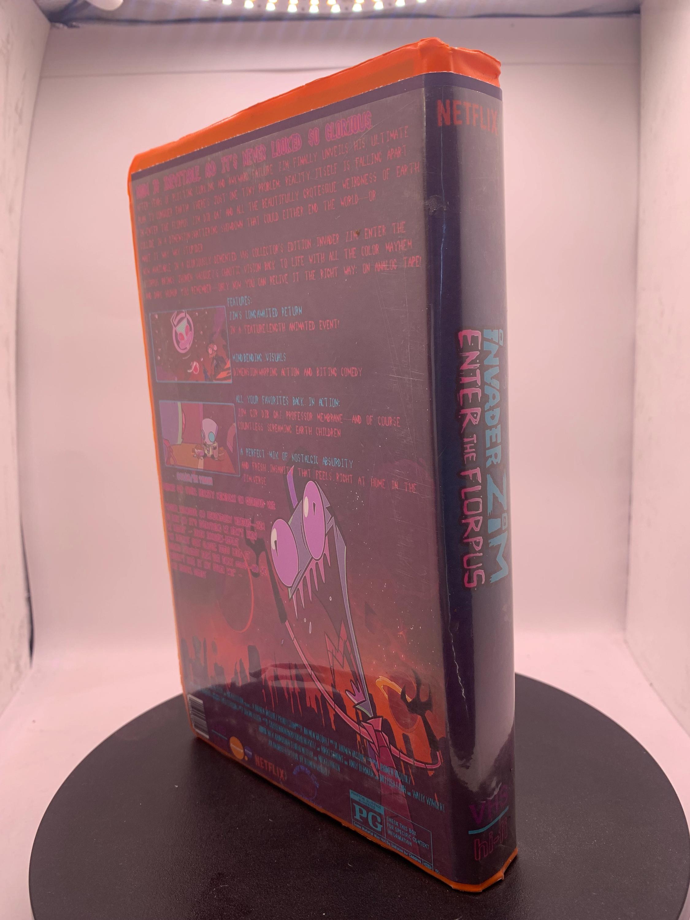 Invader Zim Enter the Florpus Custom Vhs Tape - Etsy