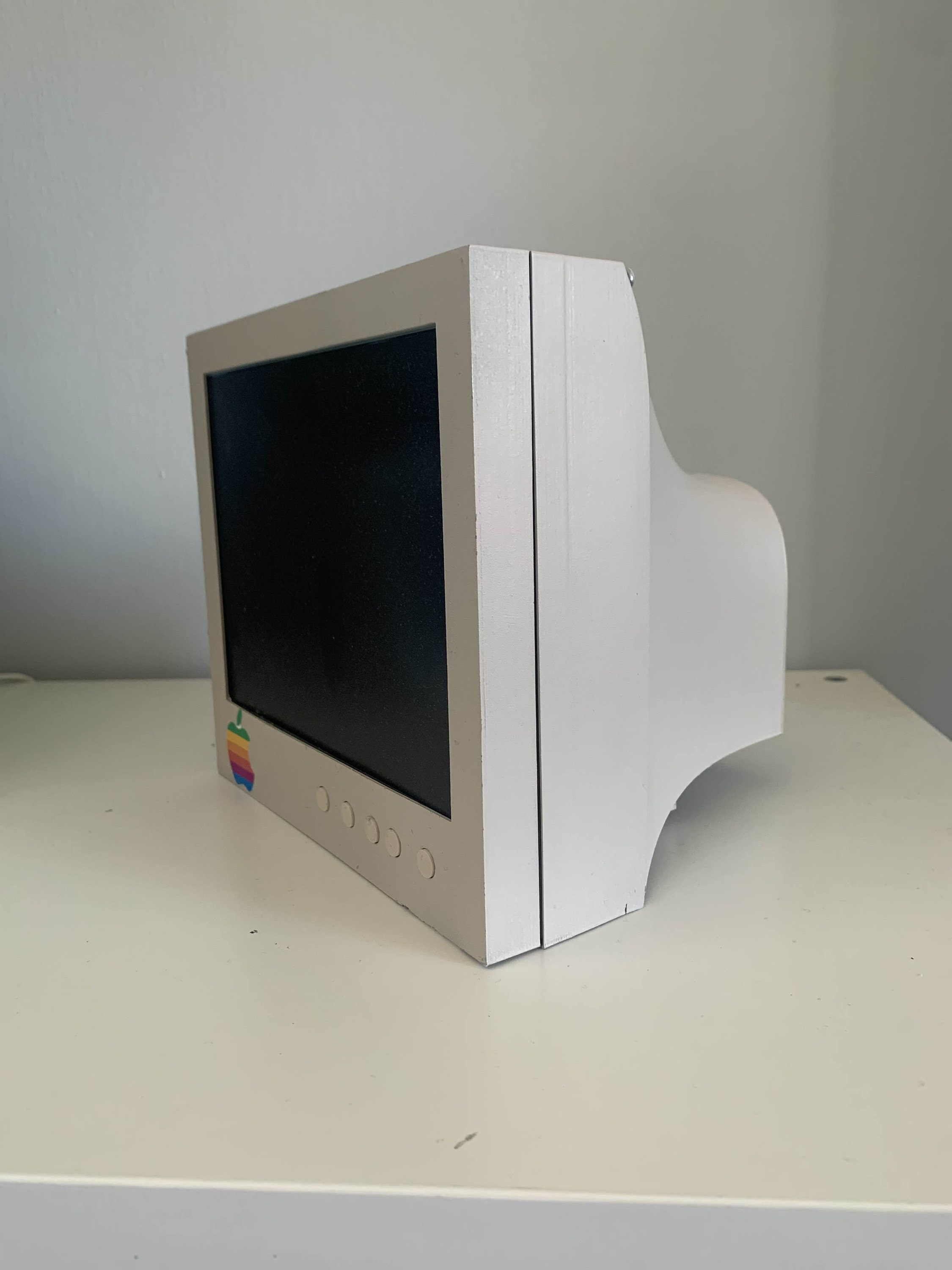 3D プリントされたレトロ風ミニ CRT モニター - Etsy 日本