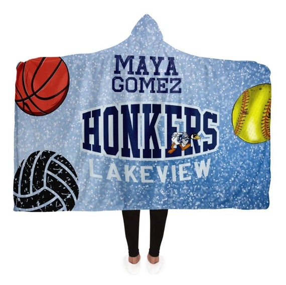 Hooded volleyball blanket sale