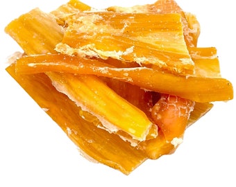 Beef Backstrap Tendons, Premium 5-6 Inch- All Natural Dog Chews, Grass-Fed, Single Ingredient  (10 Tendons)