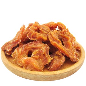 Dog Treats Chicken Jerky Rings - Rawhide-Free, Grain-Free Chewy Snacks Made with Real Chicken Breast for Small, Medium, Large Dogs