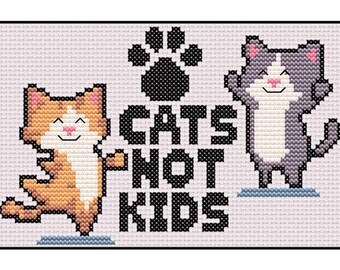 Cats Not Kids (two different versions)
