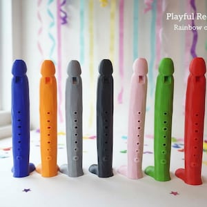 3Dプリントで演奏できるリコーダー楽器 - 面白い音楽ギフト - パーティーの記念品やジョークギフト