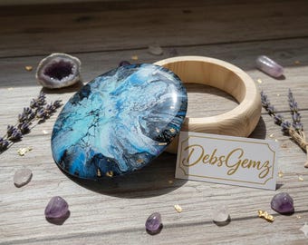 Portagioie in legno dipinto personalizzato - Portaoggetti e portaoggetti unici - Decorazione artistica fatta a mano per regali e ricordi