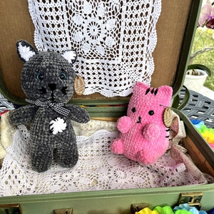 Amigurumi Crochet Kitty Cat Plushie
