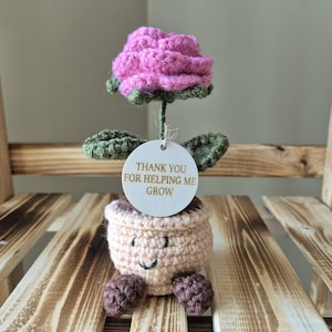 Crochet Sunflower Plant | Gift for Teacher | Graduation gift