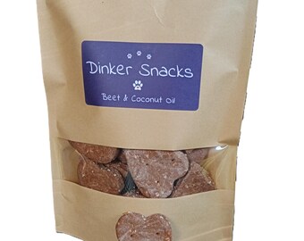 Beet & Coconut Oil Biscuits | Handmade | Support a Rescue