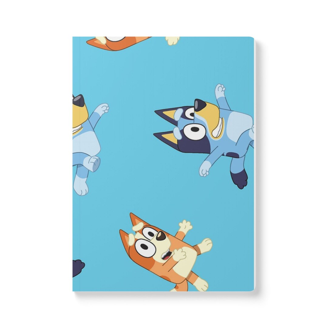 Bluey Softcover Journal Bluey Era Notepad Bluey Notepad Notepad Bluey ...