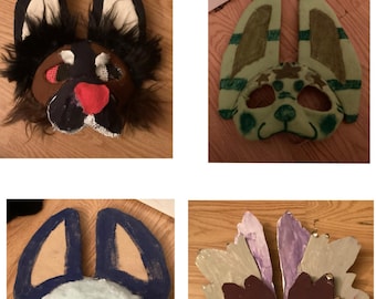 Therian mask commisions