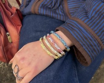 Enamel Bangle 4 Colour Options