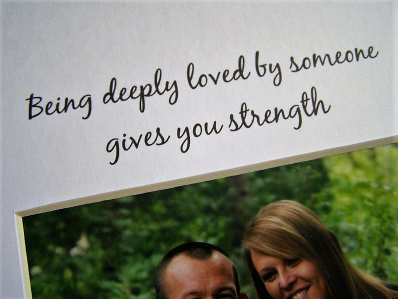 Being deeply loved by someone Photo Mat Design M50 image 2