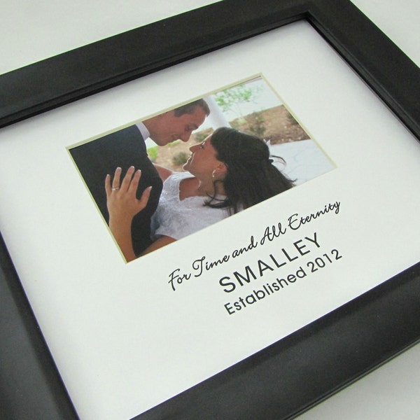For Time and All Eternity Custom 8 x 10 Photo Frame Picture Mat Design Cust 16
