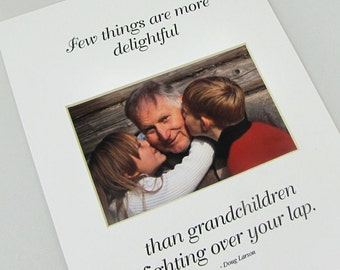 Few things are more delightful Picture Frame Photo Mat  Design M68