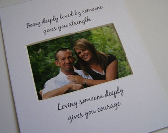 Being Deeply Loved 8 x 10 Picture Photo Mat Design M50