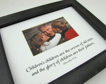 Enfants sont la couronne 8 x 10 photo Photo Mat Design M64