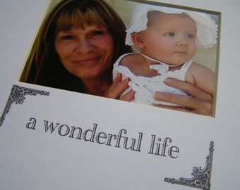 A Wonderful Life Family Wedding Baby Unique Photo Mat M38