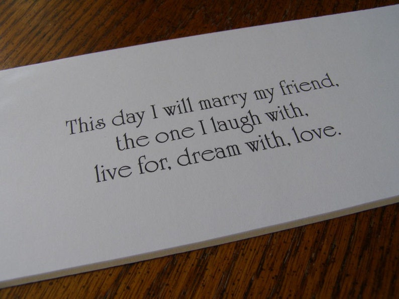 This Day I Will Marry with Custom Names and Date 8 x 10 Etsy