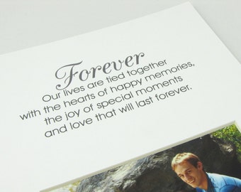 Forever Our Lives Are Tied Together Designer 8 x 10 Picture Photo Mat Design M62