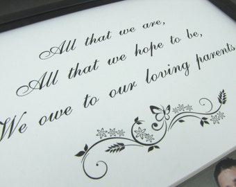 All That We Are 8 x 10 Photo Mat Frame Design M101