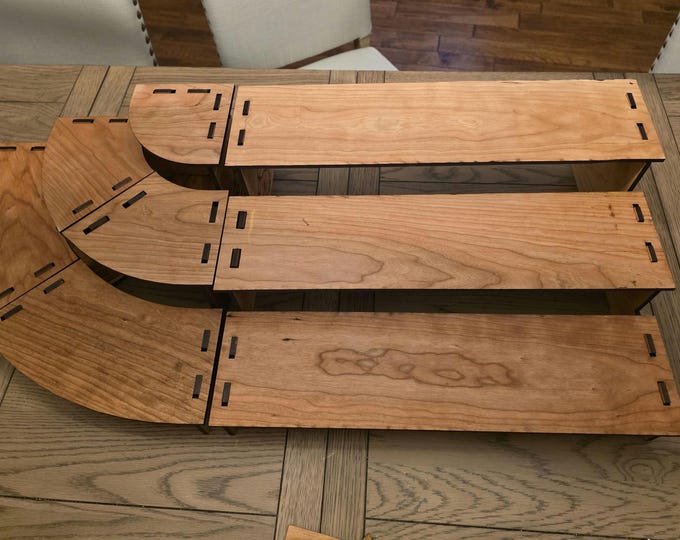 Display Shelves for Vendor Booth Display  Custom Wood Options & Styles Perfect for Market Setup or Home Decor