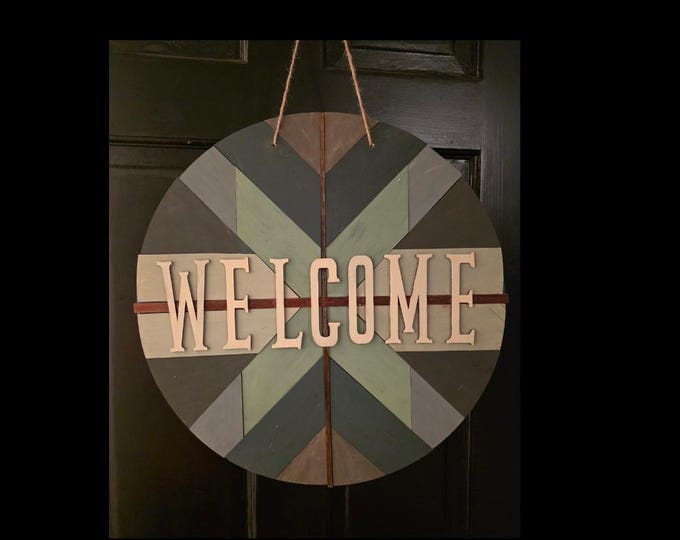 DIY Door Hanger Kit | Welcome Sign Craft Kit | 27 DESIGNS |