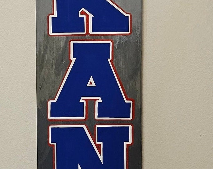 KU Porch Leaners Welcome Sign Indoors Outdoors 2 Vertical Design Options