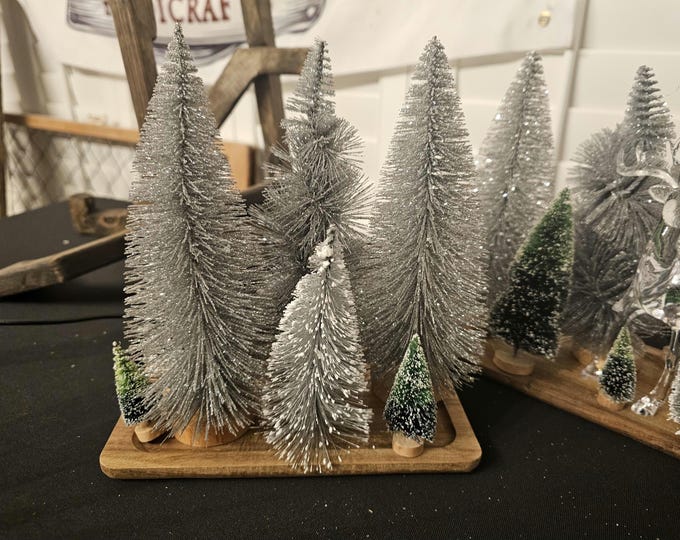 Bottle Brush Tree Table Centerpieces Build your own Centerpiece