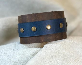 Personalized Leather Bracelet, Leather Bracelet, Personalized Bracelet, Midwife Gift, Handmade Bracelet,  Design Bracelet, Father&#39;s Day Gift