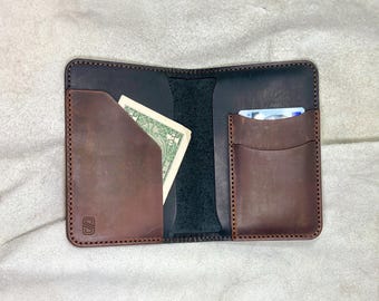 Handmade Passport Case, Custom Travel Wallet, Leather Passport Cover, Personalized Passport Cover, Travel Accessories, Father&#39;s Day Gift