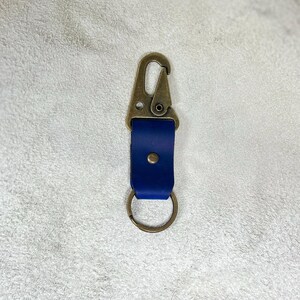 Chaveiro personalizado, chaveiro de couro, porta-chaves, porta-chaves de couro, presente de aniversário para ele, com gancho e chave, presente de dia dos pais