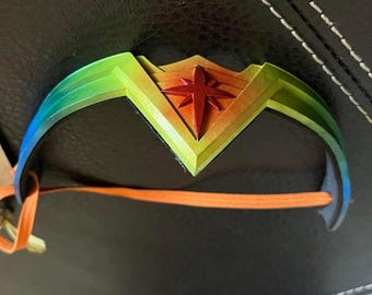 Sparkly Rainbow Tiara Cosplay Accessory