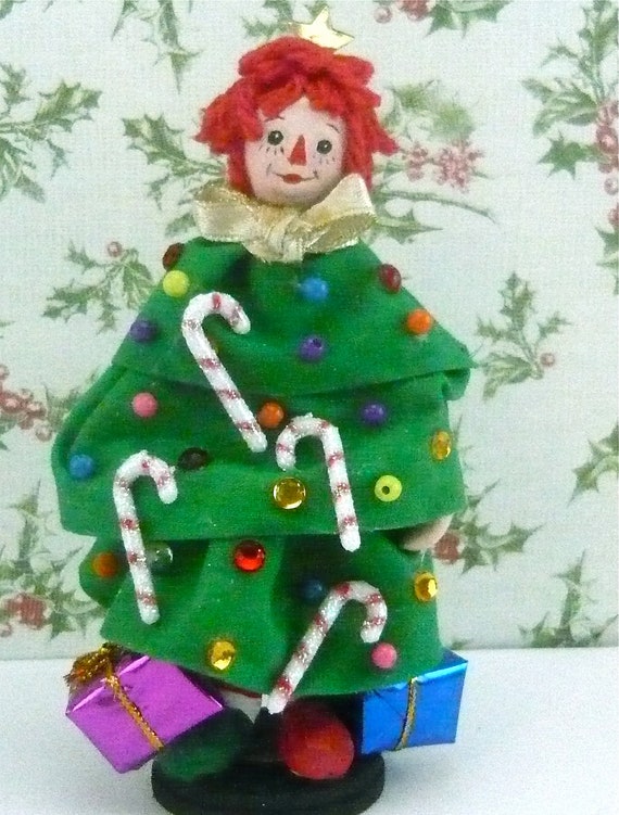 raggedy ann christmas doll