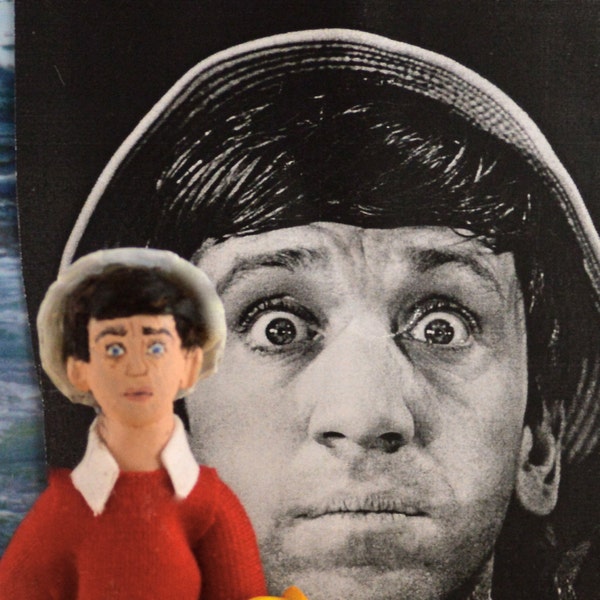 Bob Denver Doll Miniature Television Comedy Sitcom Actor Fan Art Character