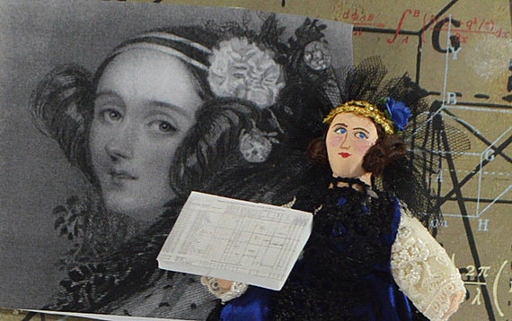 Ada Lovelace Computer Programmierer Frau Erfinder Historische | Etsy