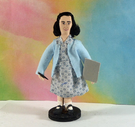 Anne Frank Historical Holocaust Figure 