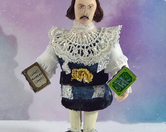 William Shakespeare Classic Literature Author Playwright Collectible Figurine Miniature Sized