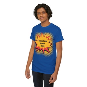 Custom Superhero Shirt,  Superhero Personalized Tee, Custom Superhero Name Shirt, Cool Name Personalization Shirt