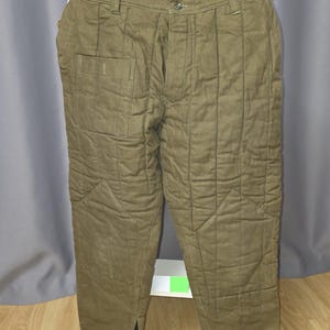 WW2 Exclusive Military Quilted Soldier Trousers Red Army USSR