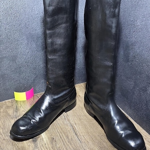 Military chrome boots USSR lot 07