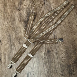 Vintage rare German suspenders