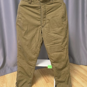WW2 Exclusive military winter pants for Red Army soldier