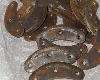 Original metal preventive heel for boots from Second World War Red Army