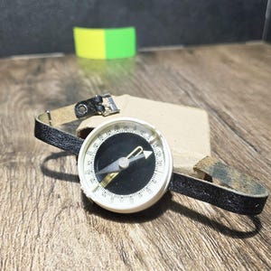 Antique military fully working compass USSR army