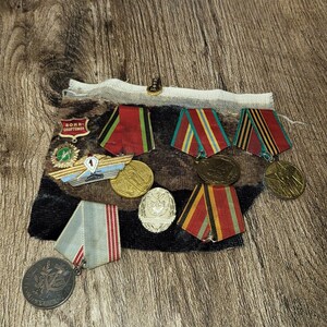 Exclusive collection some USSR awards and badges