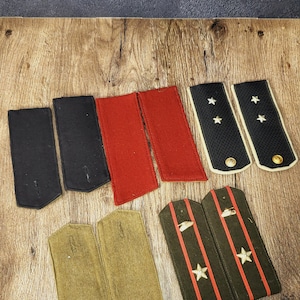 WW2 Combat shoulder straps Red Army USSR