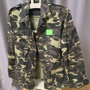 Military camouflage jacket Ukrainian army