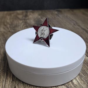 Exclusive military legendary badge Order Red Star USSR