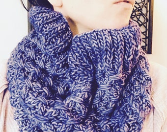 Jenny Cowl - a knitting pattern - PDF for Instant Download