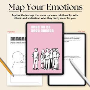 Emotionele therapie/ Manieren waarop we ons voelen met anderen/Gevoelens/Dagboek Activiteitenboek volwassenen en tieners/Emoties in kaart brengen/Check-in voor geestelijk welzijn